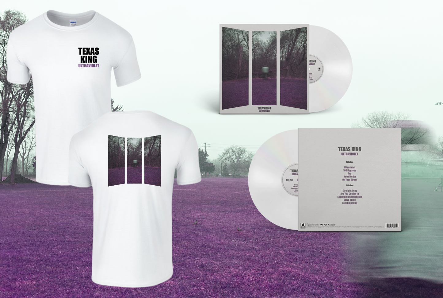 Ultraviolet/T Shirt Bundle